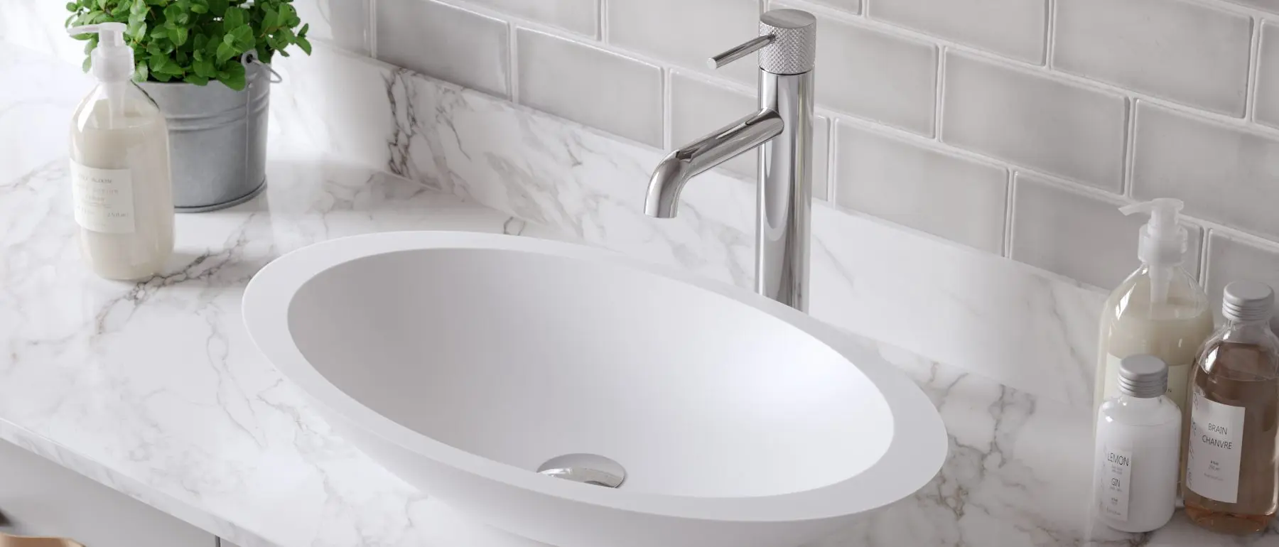 vanity sinks for sale at French Creek Designs Kitchen and Bath Showroom in Casper, Wyoming