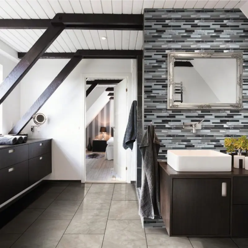 Tile Bathroom Trends found at French Creek Designs Tile Design Center in Casper, Wyoming Tile, Tile Accents, Tile Mosaics