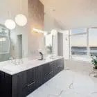 Shop Calacatta Classique Countertops in Quartz at French Creek Designs in Casper, WY | Bathroom Ideas