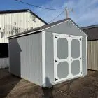 10×12 Steely Gray Painted Utility Shed For Sale at French Creek Design Shed Sales in Casper, WY