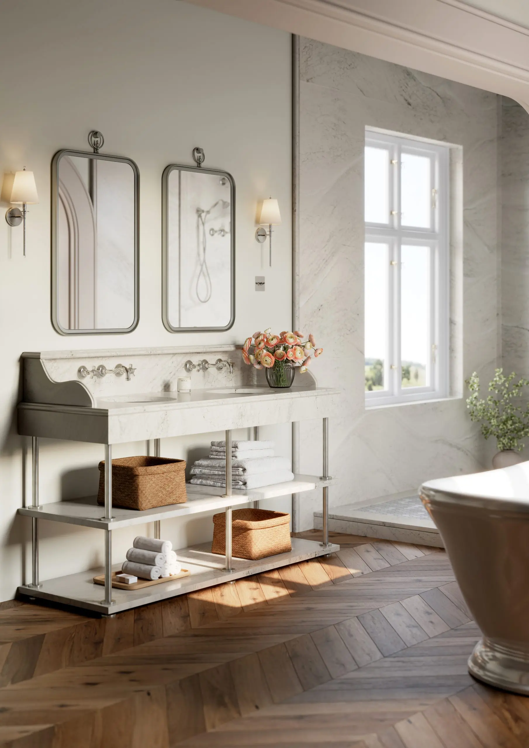 Claremont Cambria Quartz Bathroom Design