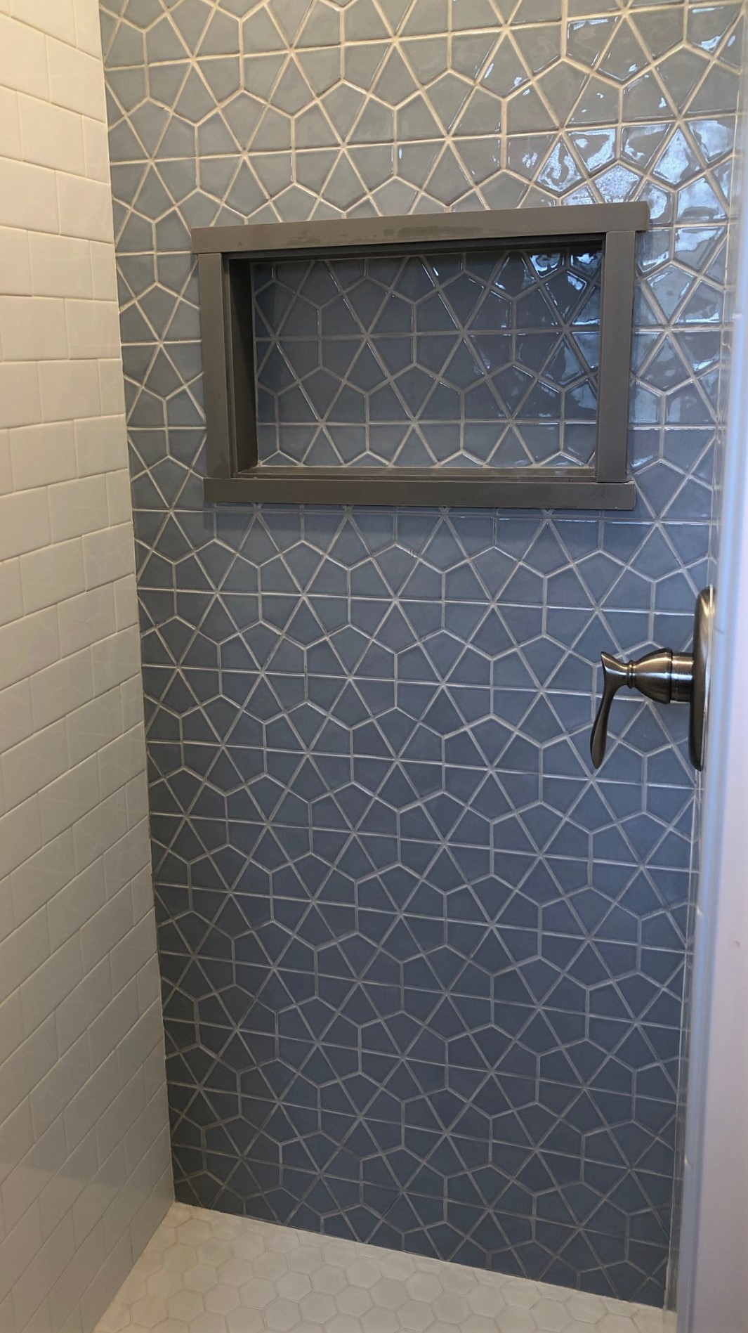 Hexagon Tile Shower