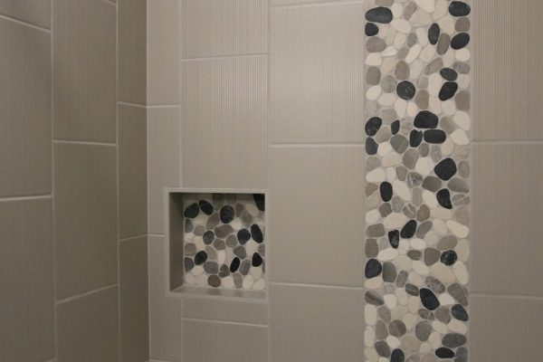 Client Bathroom Remodel 113 Waterfall Tile Designs