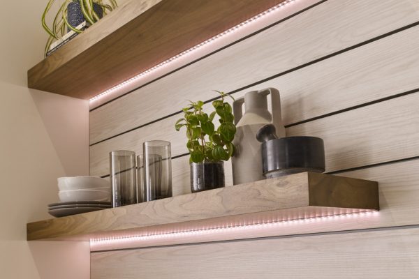 Casper's Kitchen and Bath Accessories / lighting and shelving