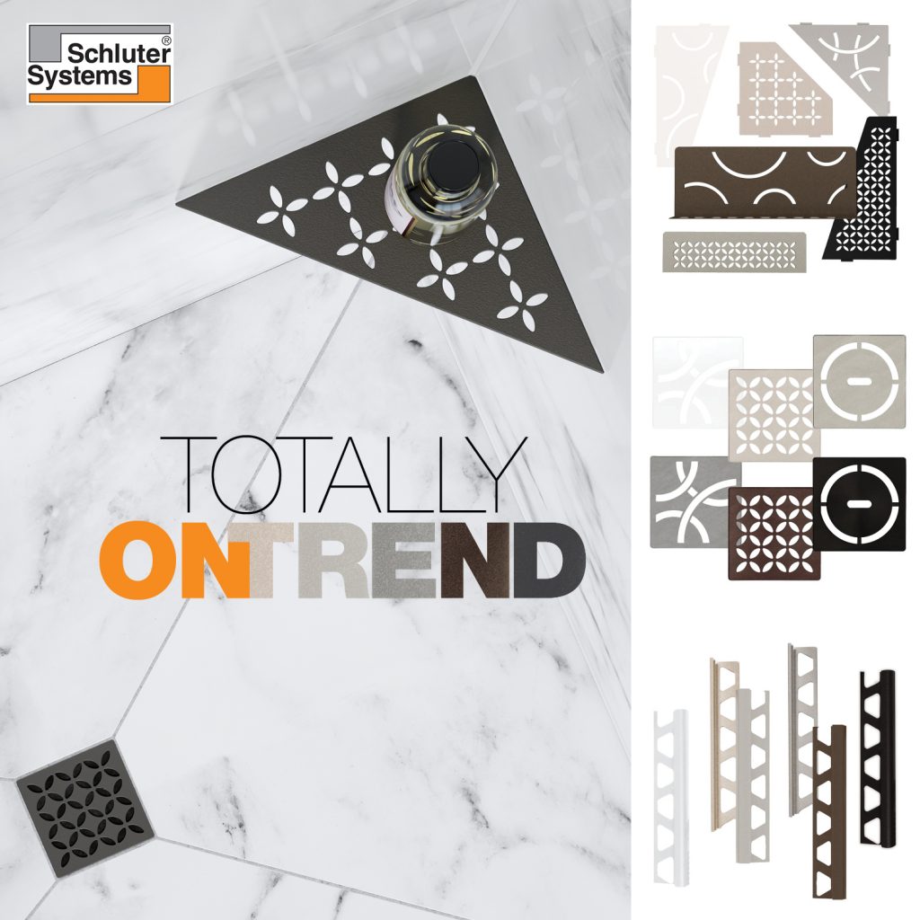 Purchasing Schluter Shelves and Grates at French Creek Designs kitchen and bath Store in Casper, WY