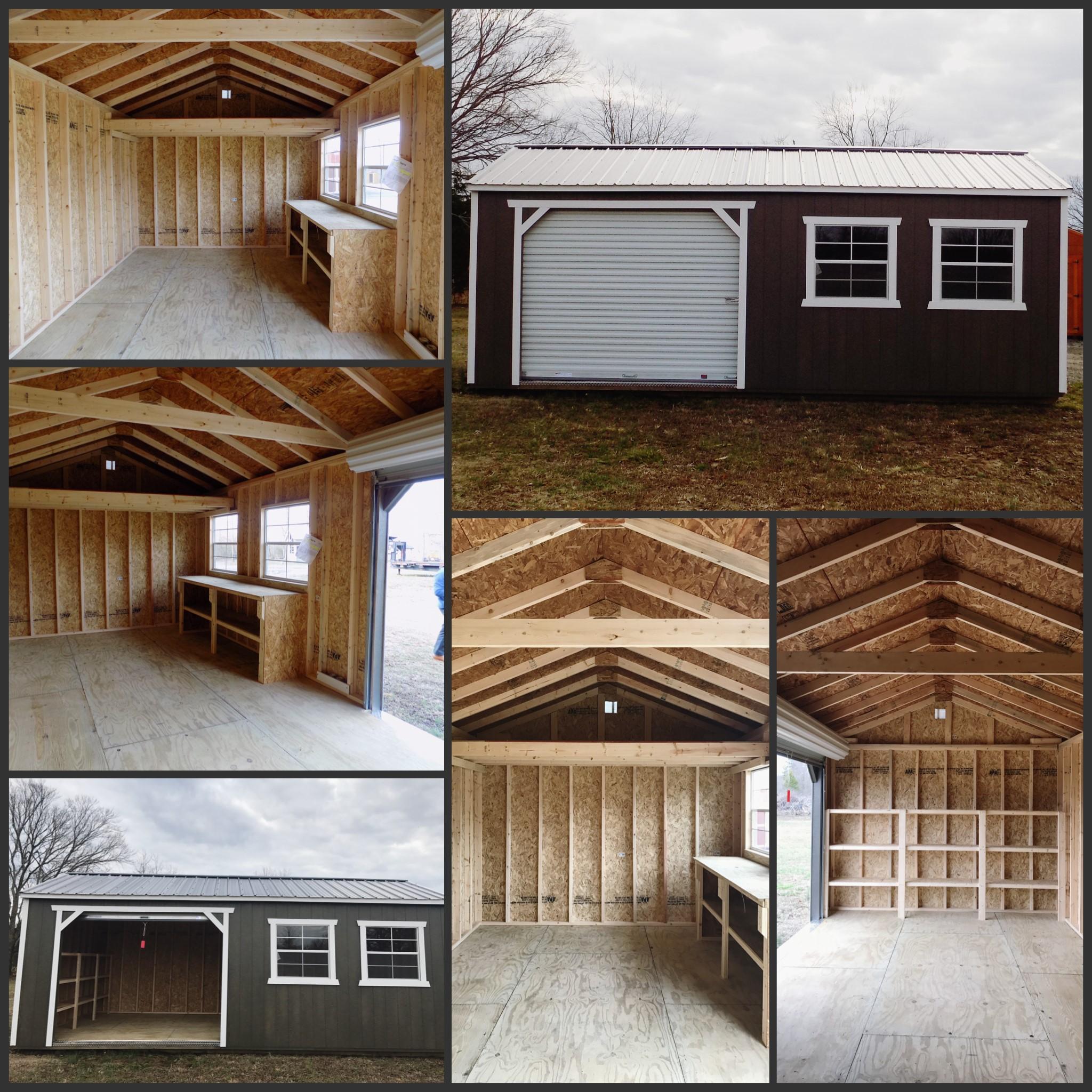 Garage Shed Packages for Extra Storage and Organization
