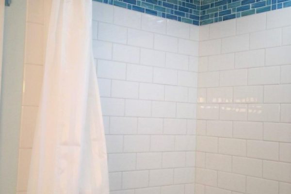 Client bathroom Remodel 98﻿ white subway tile