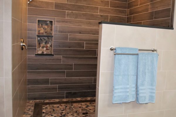 Client Bathroom Remodel 90 Tiled Shower Design