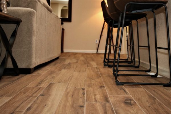 Home Improvement Remodel 100 Wood-Look Plank Tile