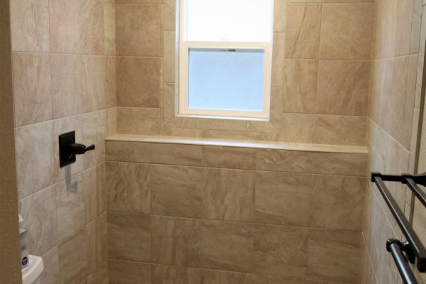 Client Bathroom Remodel 117 Tile shower surround