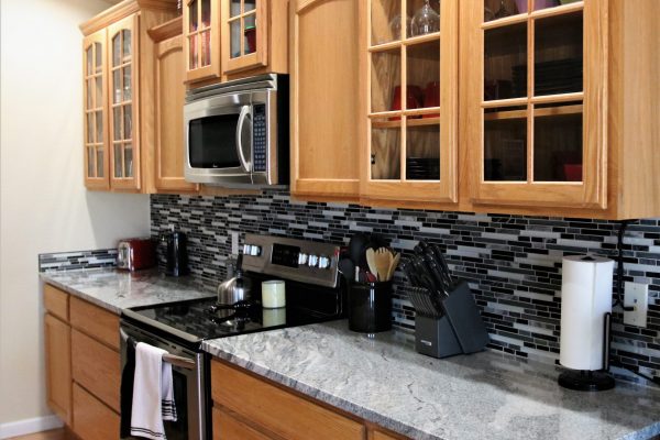 Client Kitchen Remodel 99 | Granite countertops and wall splash
