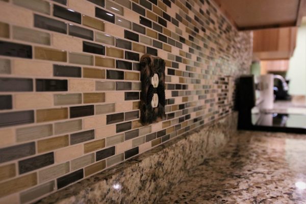 Granite Countertops and tile backsplash