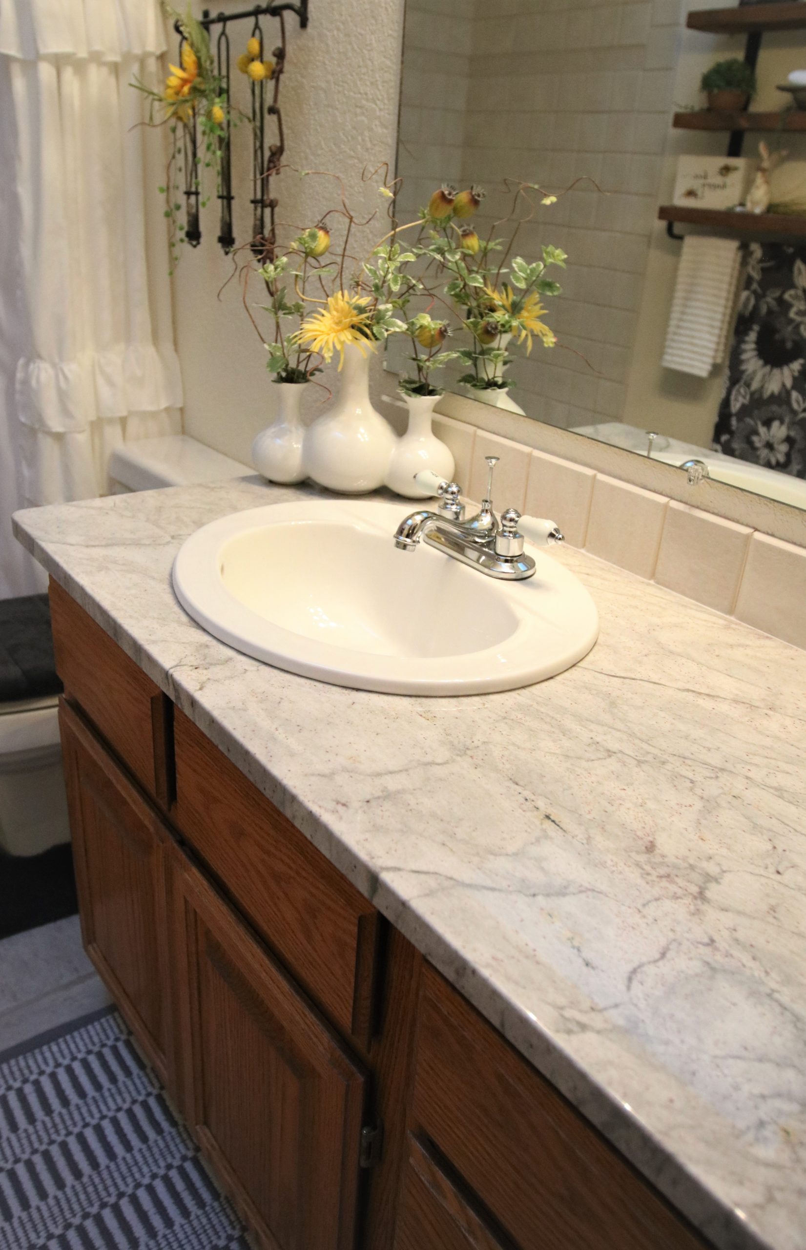 Client Bathroom Remodel 107 Refresh Vanity Countertops