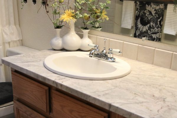 Client Bathroom Remodel 107 Refresh Vanity Countertops