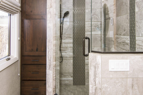 Purchasing shower-systems waterproof at French Creek Designs Bathroom Store, Casper, WY Schluter products, tile, grout, all-set, Linen Closets