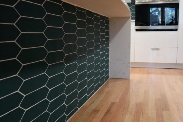 Client Kitchen Remodel 113 island tiles,