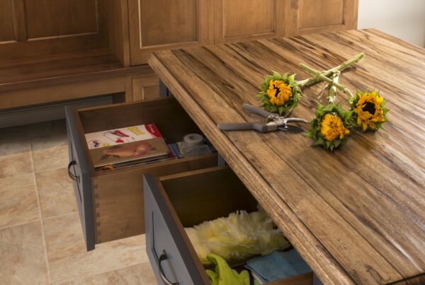 Shop Wood Countertops at French Creek Designs, Casper, WY Saxon Wood Island Top