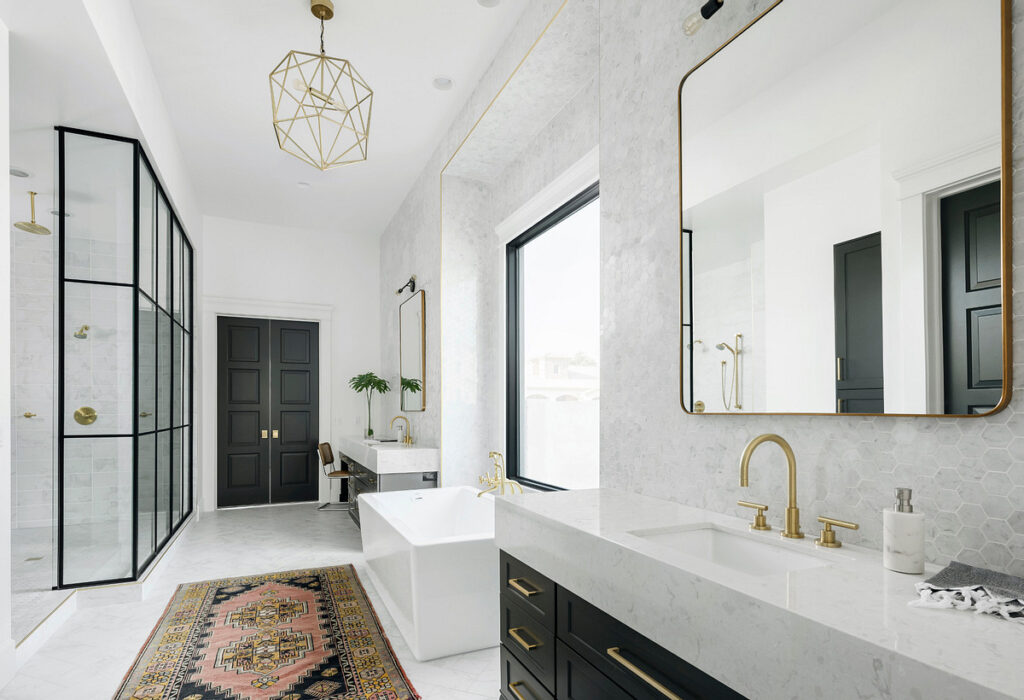 Master En Suite Remodels Shop French Creek Designs, bathroom remodel store. From beautiful cabinets, countertops, tile and flooring.