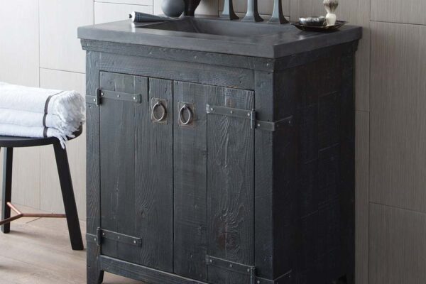 Americana Furniture Vanity | Reclaimed Barn Wood Vanity