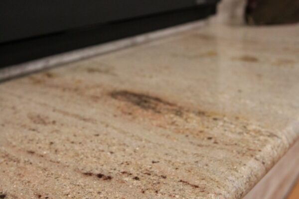 Sandalwood Granite Hearth | Home Improvement Remodel 106