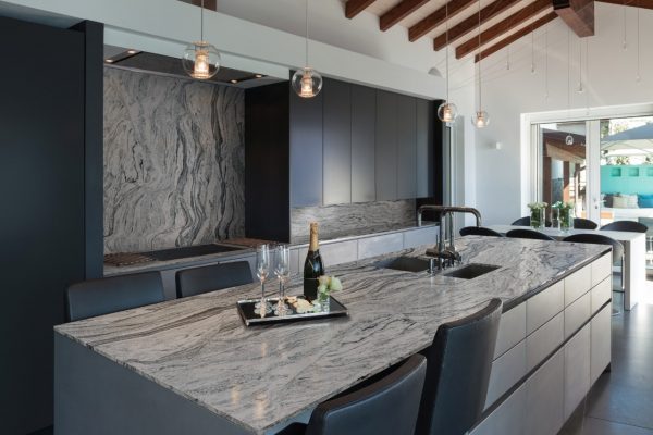 Shop Silver Cloud Granite Countertops at French Creek Designs in Casper, Wyoming