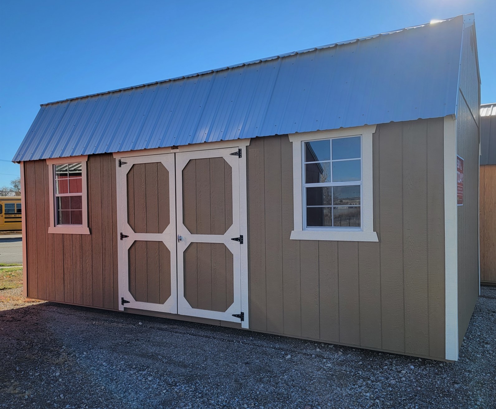 10x20 Painted Lofted Barn Shed | Casper's Sheds For Sale