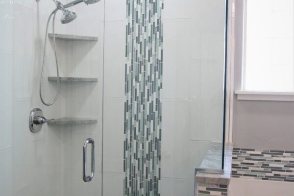 Client bathroom Remodel 110 shower remodel