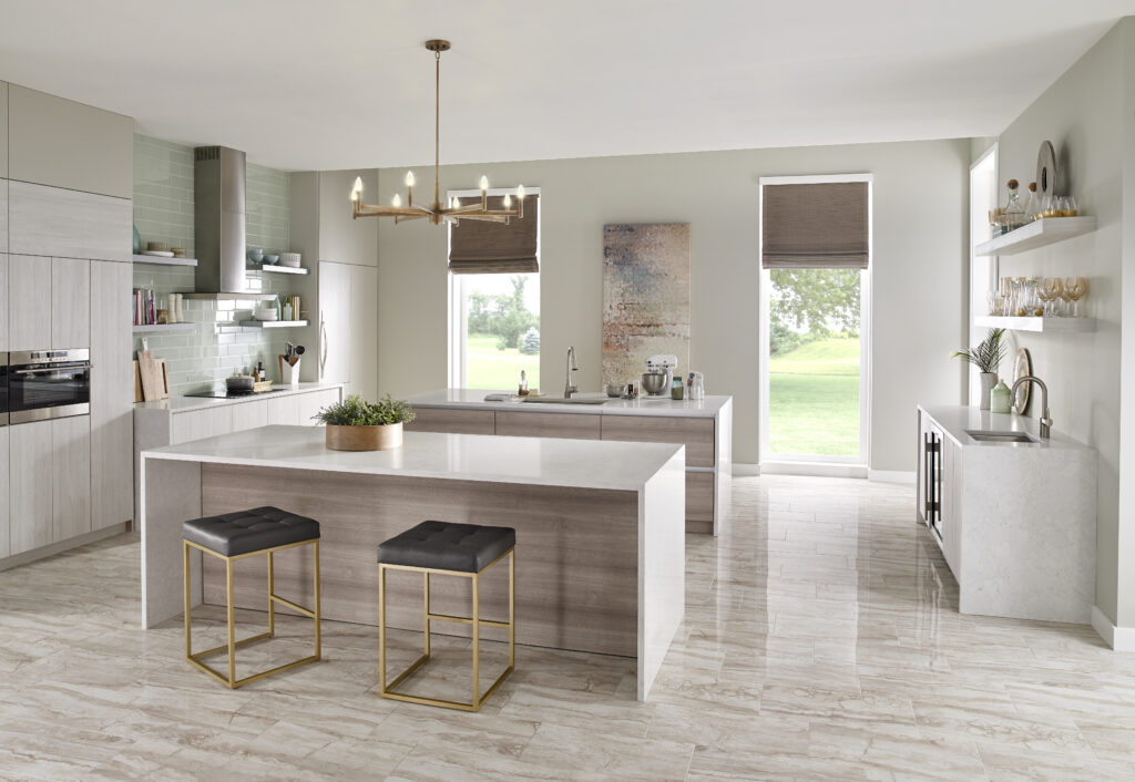 Double Kitchen Islands