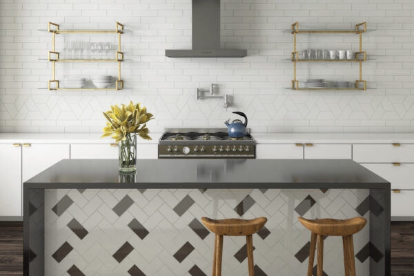 Emotive Tile By Design Shop kitchen remodeling store at French Creek Designs, Casper, WY