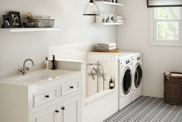 Stop in and complete Laundry Room Makeovers at French Creek Designs in Casper, Wyoming | Cabinets, Countertops, Flooring, and Tile