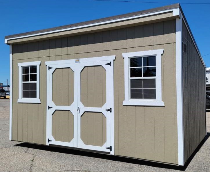 Buy Now: 10x16 Painted Single Slope Studio Shed