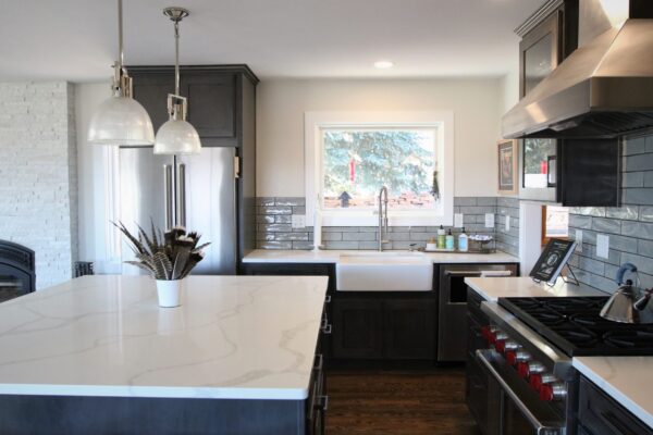 Client Kitchen Remodel 117 quartz countertops