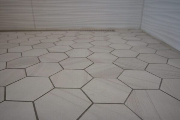 Client Bathroom Remodel 116 shower floor tile