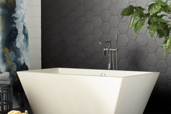 Buy Mendocino Freestanding Tub White at French Creek Designs Bathroom Remodel Store, Casper, WY