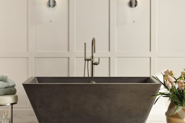 Buy Mendocino Freestanding Tub Slate at French Creek Designs Bathroom Remodel Store, Casper, WY