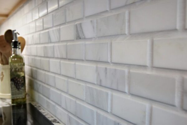 Client Kitchen Remodel 122 Marble Subway Tile