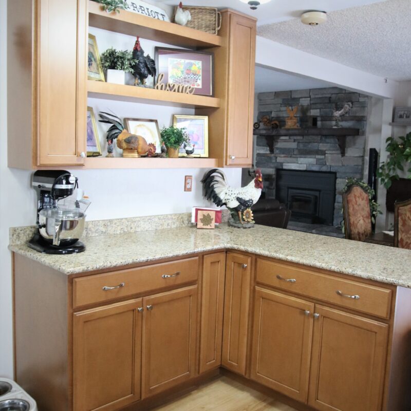 Client Kitchen Remodel 125 | Stained Maple Cabinets found at French Creek Designs in Casper, WY
