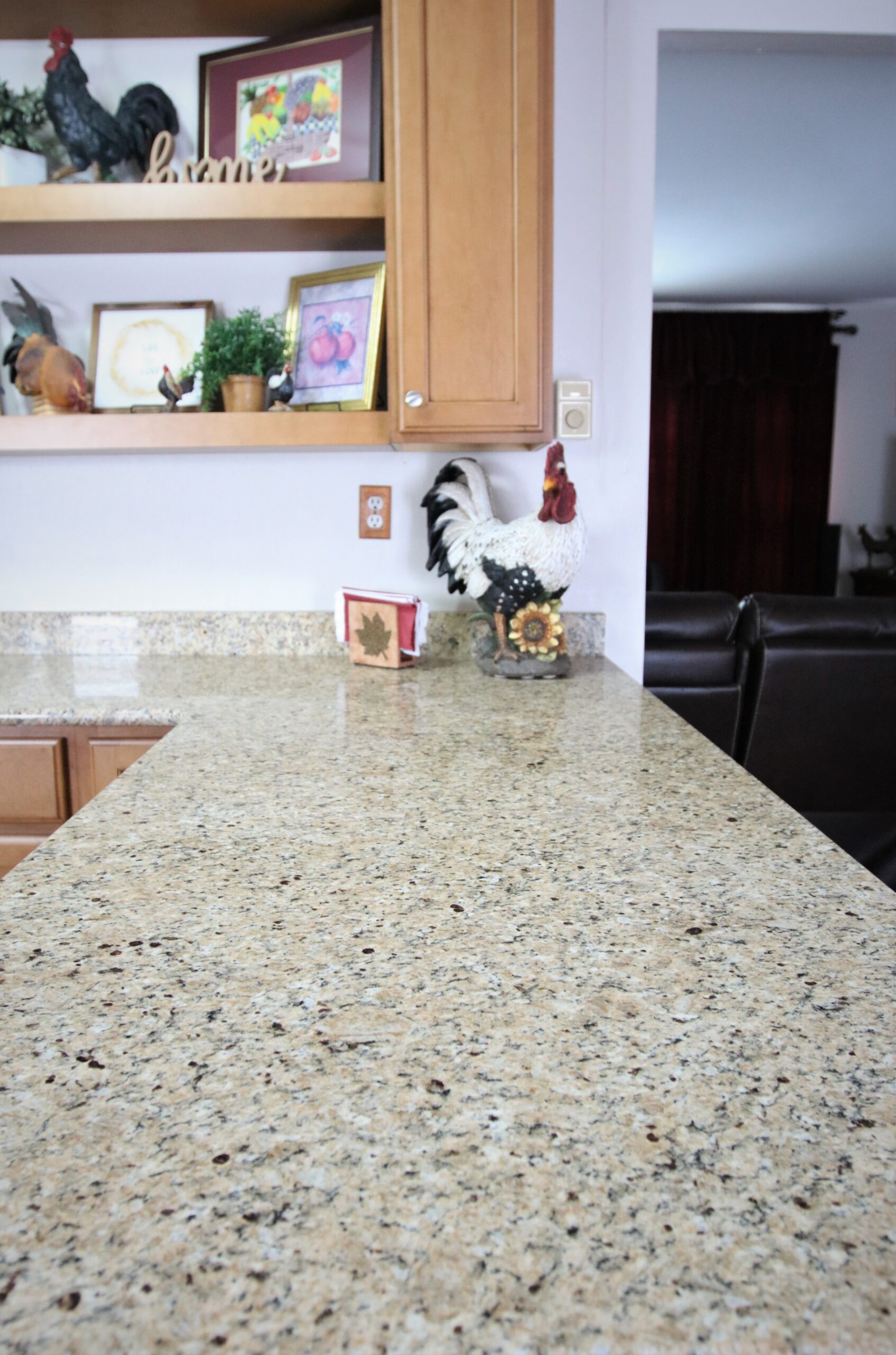 Client Kitchen Remodel 125 | New Venetian Granite Kitchen Countertops