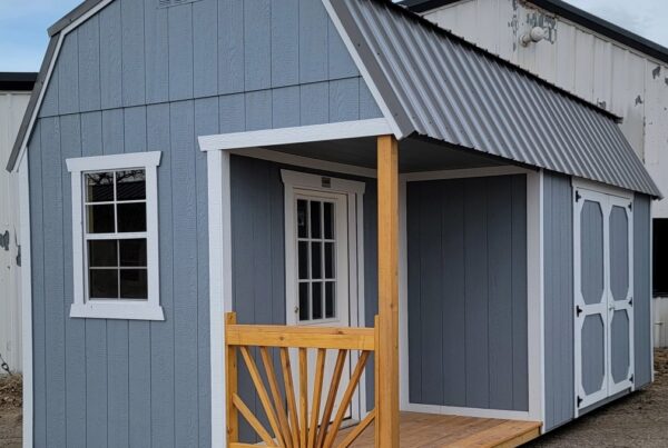 Buy Now: 10x20 Painted Side Porch Playhouse Package Lofted Barn | Sheds For Sale or Custom Order Sheds