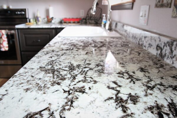 Persia Pearl Granite kitchen countertops Shop Granite Stone Countertops at French Creek Designs, Casper, WY