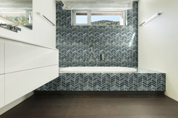 Shop Chevron Tile Accents at French Creek Designs Tile Design Center, Casper, WY