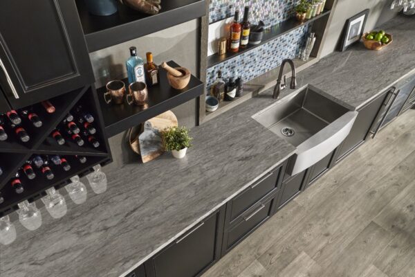 Shop Azule Cleleste Granite Countertops at French Creek Designs Countertop Store, Casper, Wyoming | Kitchen Countertops