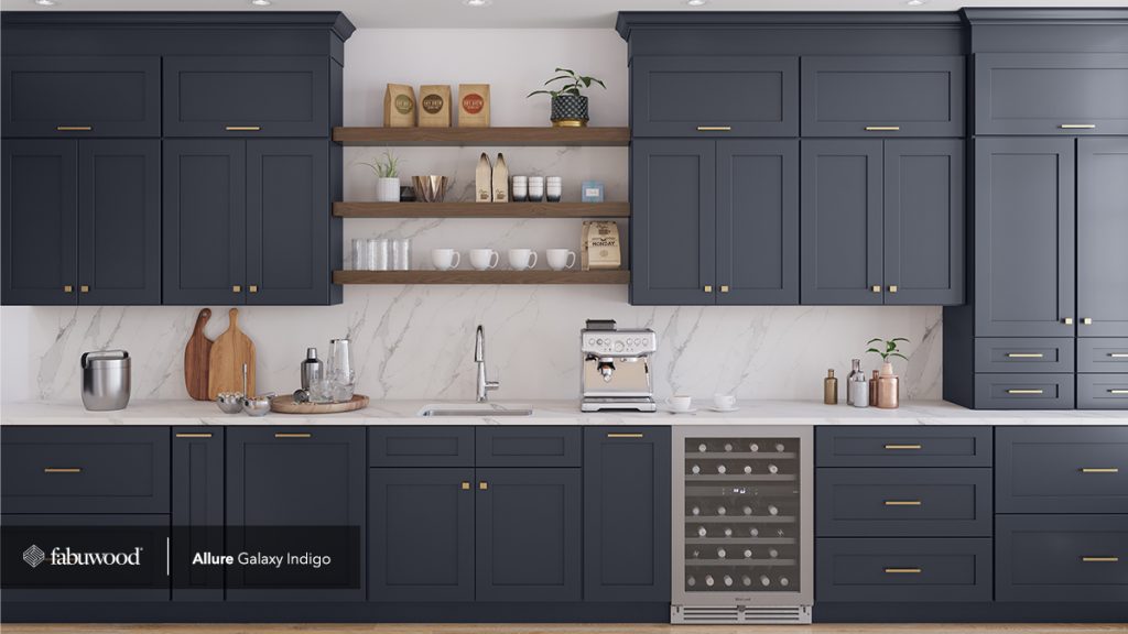 Shop Fabuwood Allure Indigo | Gallaxy Collection Door at French Creek Designs, Cabinet Store, Casper, WY