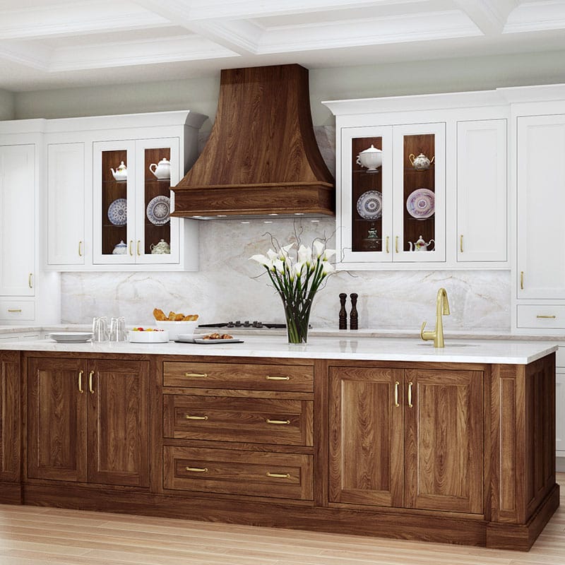 Maple White Cabinets