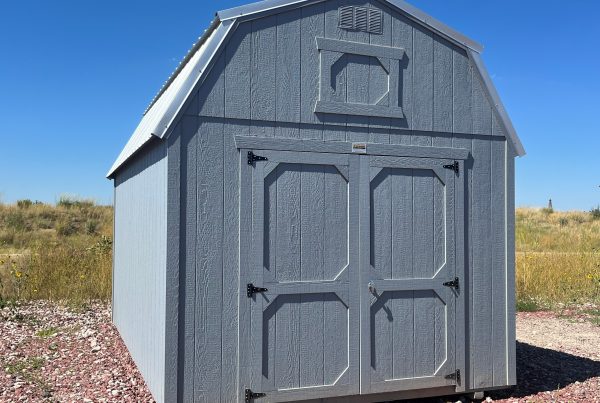 For Sale 10×16 Lofted Barn Shed For Sale Gap Shadow Gap Shadow Trim at French Creek Designs Shed Sales in Casper, WY