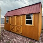 Buy Now: 10×16 Untreated Fir Lofted Barn Shed For Sale or custom order at French Creek Designs Shed Sales, Casper, WY