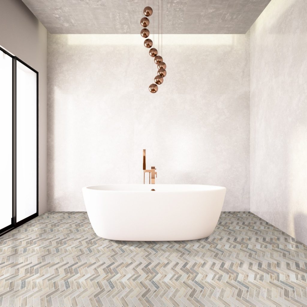 Shop Angora Tile Collection - Herringbone at French Creek Designs, Wall Tiles, Floor Tiles, Shower Tiles