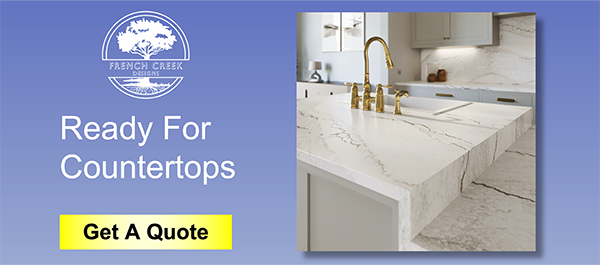 Kitchen Countertops, Vanity Countertops, Laundry Room Countertops, Fireplace stone, granite, quartz, soapstone, marble, and wood countertops found at French Creek Designs in Casper, Wyoming