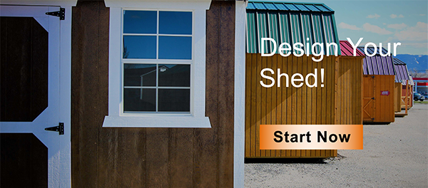 Design your shed today and purchase online or call to order at French Creek Designs Shed Sales