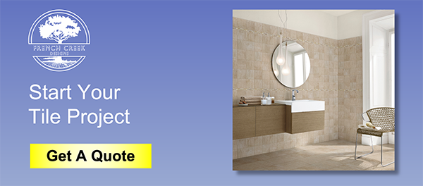 Purchase tile from Casper's best tile store. French Creek Designs has 1,000's of tile selections including mosaics an accent tiles. waterproof shower systems, schluter products, 